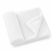 Angel Dear Chenille Blanket White