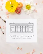 Custom Venue Illustration — InvitoBella