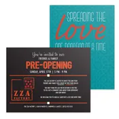 4-¼" x 5-½" (A2) Flat Custom Printed Card