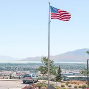 25 Foot Commercial Flagpole