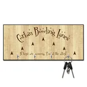 Bowling If Keys Are Missing Key Hanger