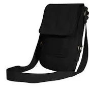 Black Canvas Military Tech Bag