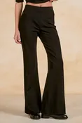 Elan Flair Pants- Black