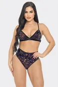 Bear Dance 2 Pc. Sequin Top And Short Set