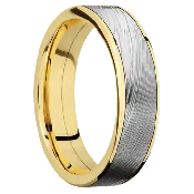 14K Yellow Gold + Polish Finish
