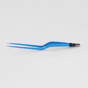 ESU Reusable 20cm Angled Bipolar Forceps 1mm Tip