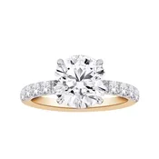 10K Yellow 1.25ct Lab Grown Diamond Engagement Ring