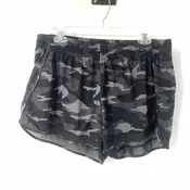 ATHLETA Black Gray Camoflage Women Size XL/1X Shorts