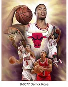 B-0077-Derrick Rose