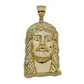 Jesus Head 10kt Pendant Charm P-133