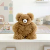 10" Small Alpaca Stuffed Animal - Bear