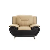 3 Piece Sofa Set, Upholstered Furniture For Living Room Apartment - Camel