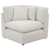 Alpine Ivory Corner Chair