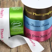 1-1/2" Personalized Satin Ribbon