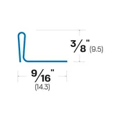 17S – Metal Weatherstripping