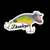Bearded Crankbait Sticker