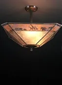 African Lamp Shades Ceiling Fixture