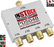 PD504B - DC & 10 MHz Block L-Band Splitter