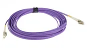 100 Meter - LC TO LC 50/125 OM4 Duplex Multimode Fiber Optic Cable - Violet