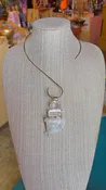 Luxury Crystal Amulet: Quartz (Faceted) & Raw Aura Quartz — Soul II Soul