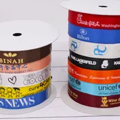 Custom Logo 5/8" Satin Ribbon