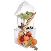 Acrylic Cube Set – 8″ / 6″ / 4″ Cubes (Set of 3)