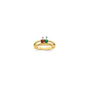 14k 3mm Genuine Family Jewelry Ring