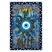 3D Evil Eye Tapestry