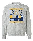 BAS Game On Crewneck Sweatshirt