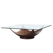 CANDICE COFFEE TABLE - WALNUT