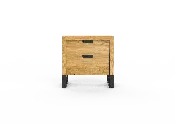 Aperture Side Table with Drawers | Fine Handmade Furniture & Cabinetry