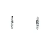 1.00ct Inside Outside Diamond Hoops