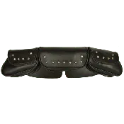 3 Compartment Low-Profile Studded Windshield Bag