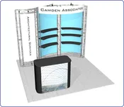 10x10ft Turnkey Trade Show Booth Rental - Eastridge