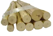 Hand-peeled Pine Logs - Diameter of 1" to 2 1/2"