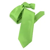 Apple Green Satin Necktie