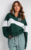 Colorblock Custom Patch Crew