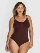 SoftSculpt Seamless Shaping Bodysuit in Cocoa