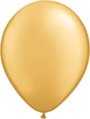 12" Gold Latex Balloons (10)