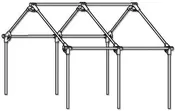 Aluminum Tent Frame - Montana Canvas