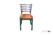 18 Inch Ladder Back Dining Chair (Gun Metal)