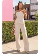 <p>Bow Statement Pant Set</p>