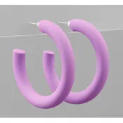 30mm Color Coated Hoops - Lavender