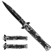 2.75" Black Titanium Blade 5" Black Titanium Handle