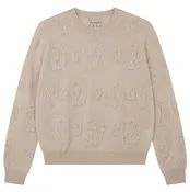 3D Paisley Crew - Brazilian Sand