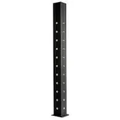 American Posts with fittings 3-1/4″ by Key-Link with Horizontal Cable 38″ height