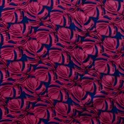 All Over Monstera Leaf Polyester Fabric | Islands Fabric