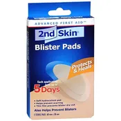 2nd Skin Blister Pads - Sports Package - 5 Pack