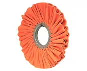 10" Orange Mill Treated Airway Buffing Wheel 16ply