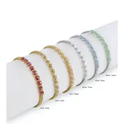 Crystal Metallic Macrame Bracelets
